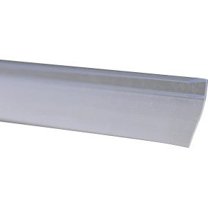 2er-Set vertikale Türabschlussdichtung für 5 mm Glasstärke, Duschdichtung.