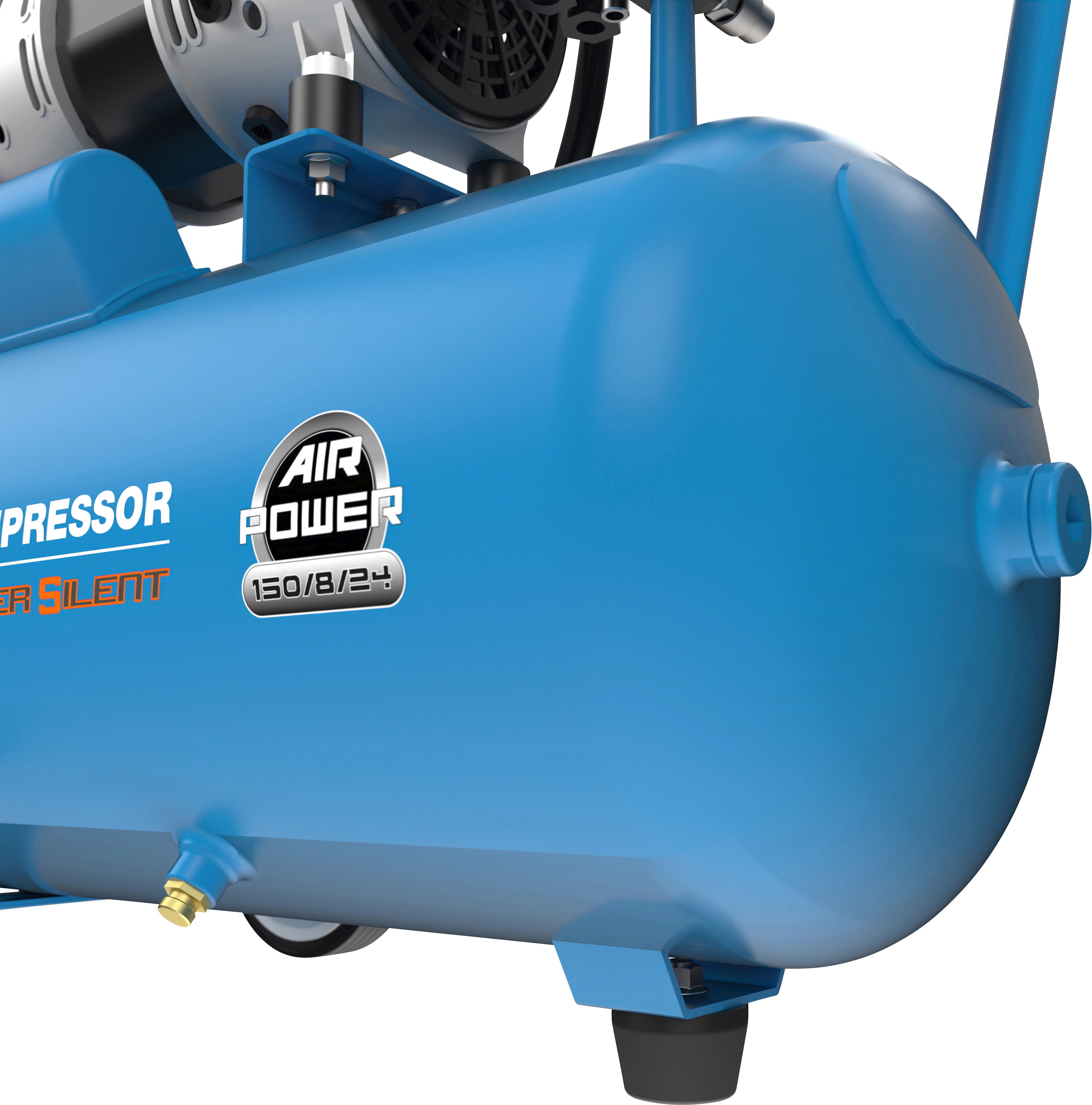 Einhell Kompressor TE-AC 24 Silent (leiser Kompressor mit 750 W