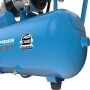 Blauer Güde Kompressor Airpower 150/8/24 Silent, 24 l Kessel, Nahaufnahme.