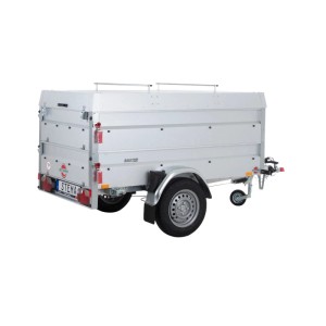 Stema Anhänger Basic Plus 850 inkl. Bordwandaufsatz und Deckel