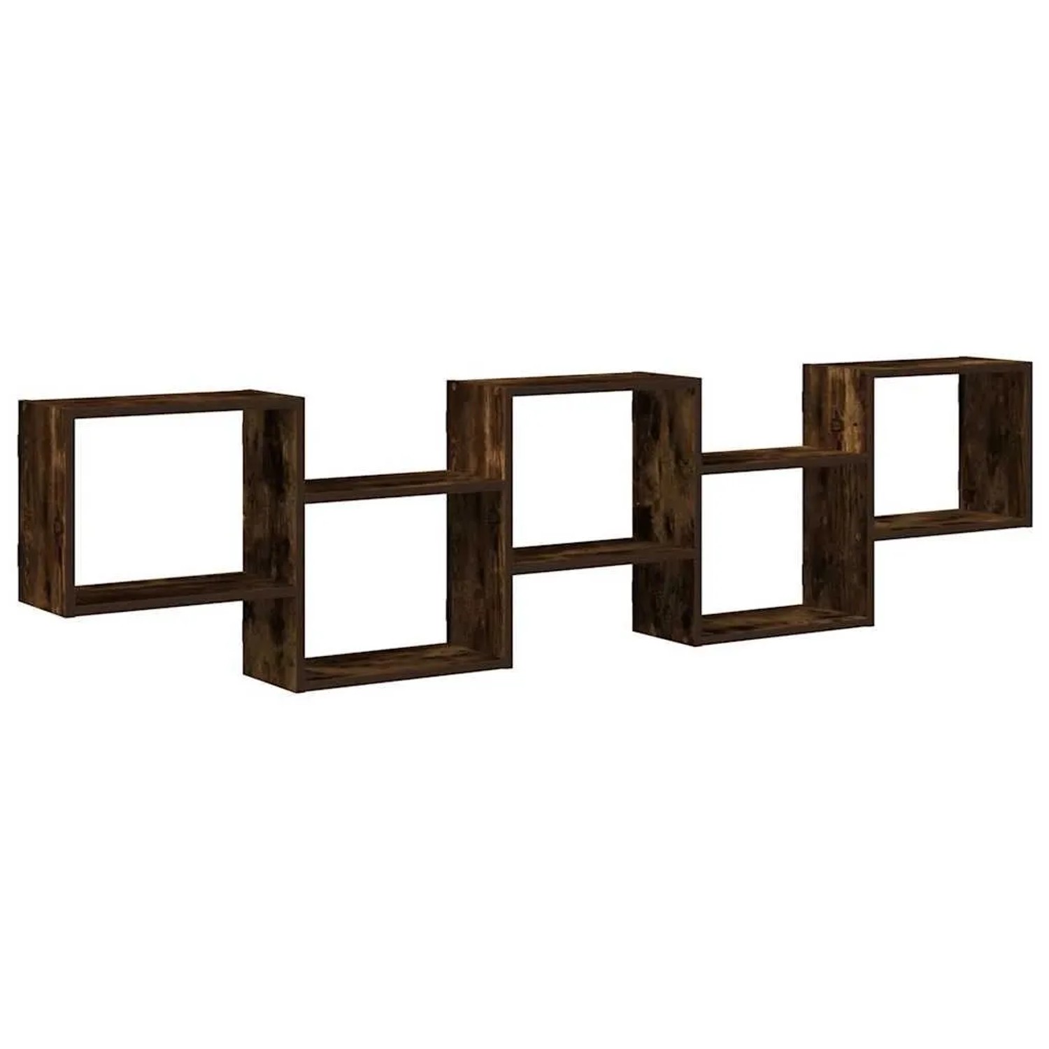 vidaXL Würfelregal 5 Fächer Räuchereiche Holzwerkstoff 859999