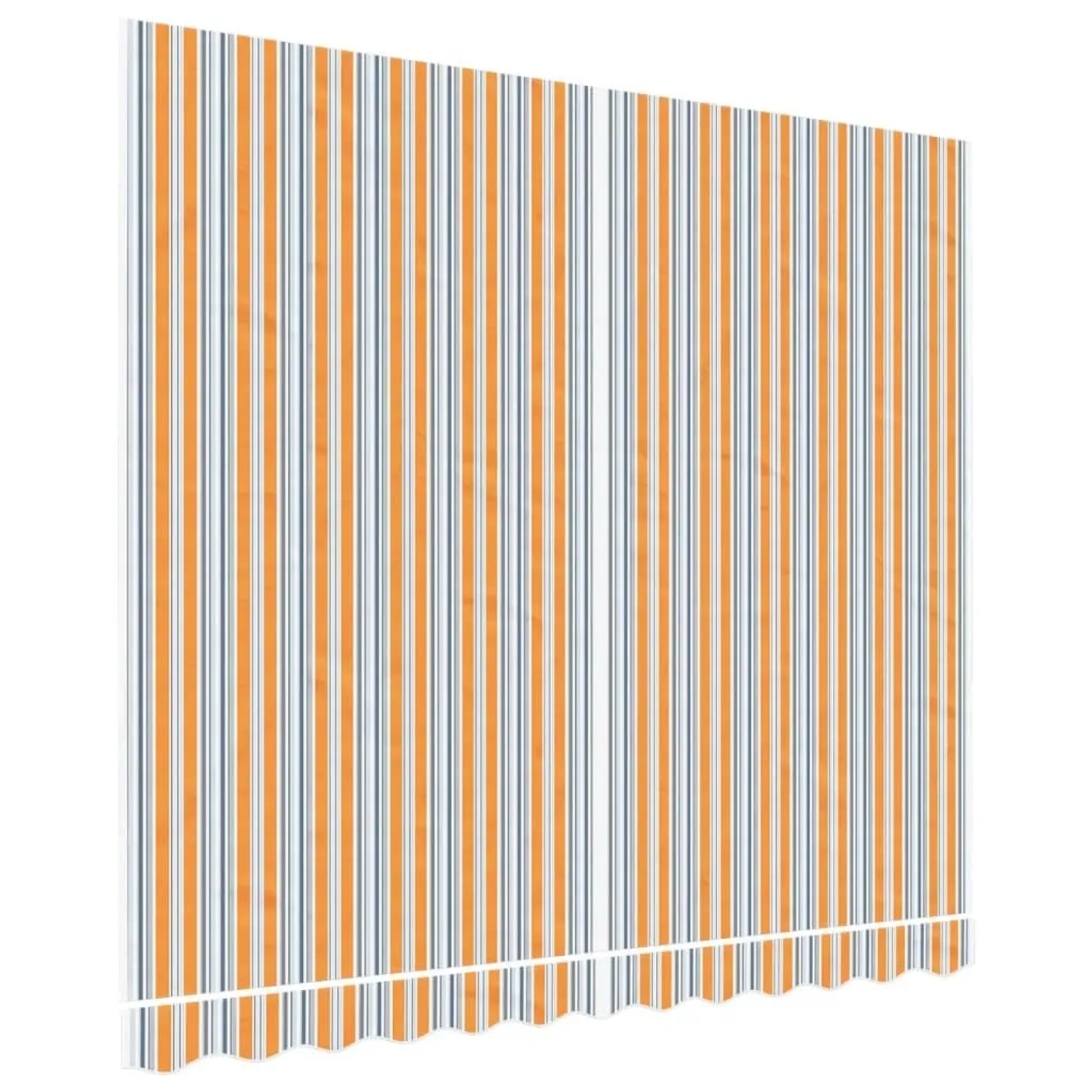 Furnicato Markisenbespannung Mehrfarbig Gestreift 3x25 M