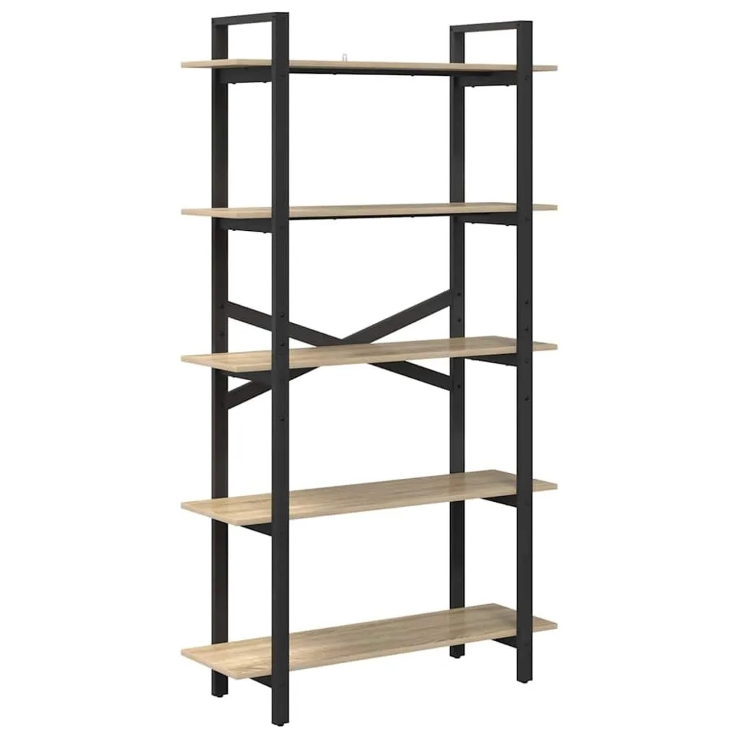 vidaXL Bücherregal Sonoma-Eiche 100 x 33,5 x 178 cm Holzwerkstoff 883935 günstig online kaufen