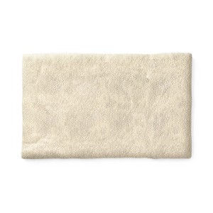 Beige Knuffelwuff Hundematte Thermo L (75x50cm) mit weichem Lammfellimitat.