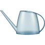 Scheurich Gießkanne Lilly Topaz Clear, 1,5 l, aus transparentem, hellblauem Kunststoff.