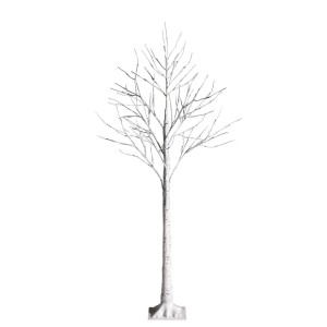 Costway LED Lichterbaum Birkenbaum Tannenbaum Christbaum 150cm