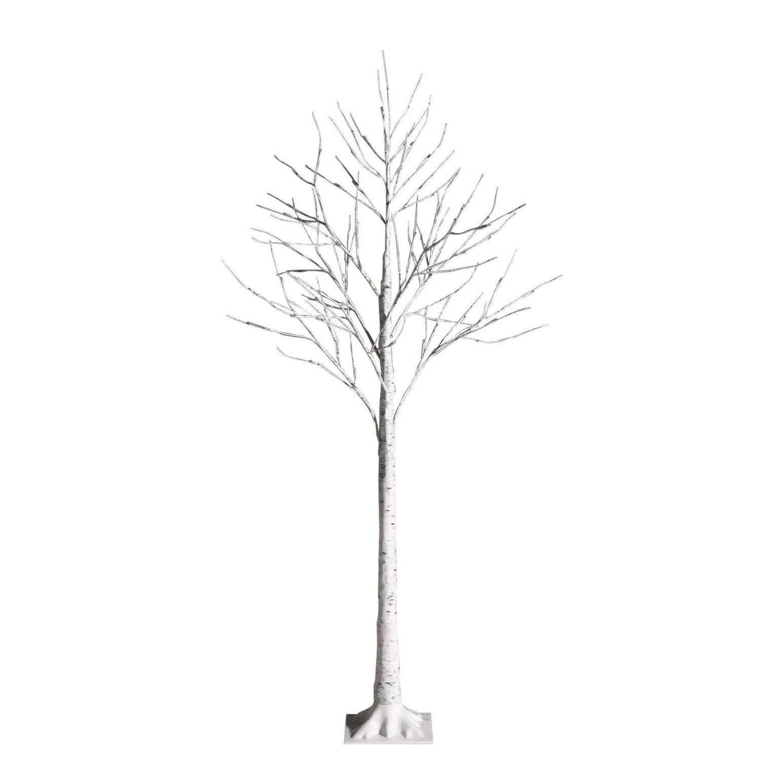 Costway LED Lichterbaum Birkenbaum Tannenbaum Christbaum 150cm