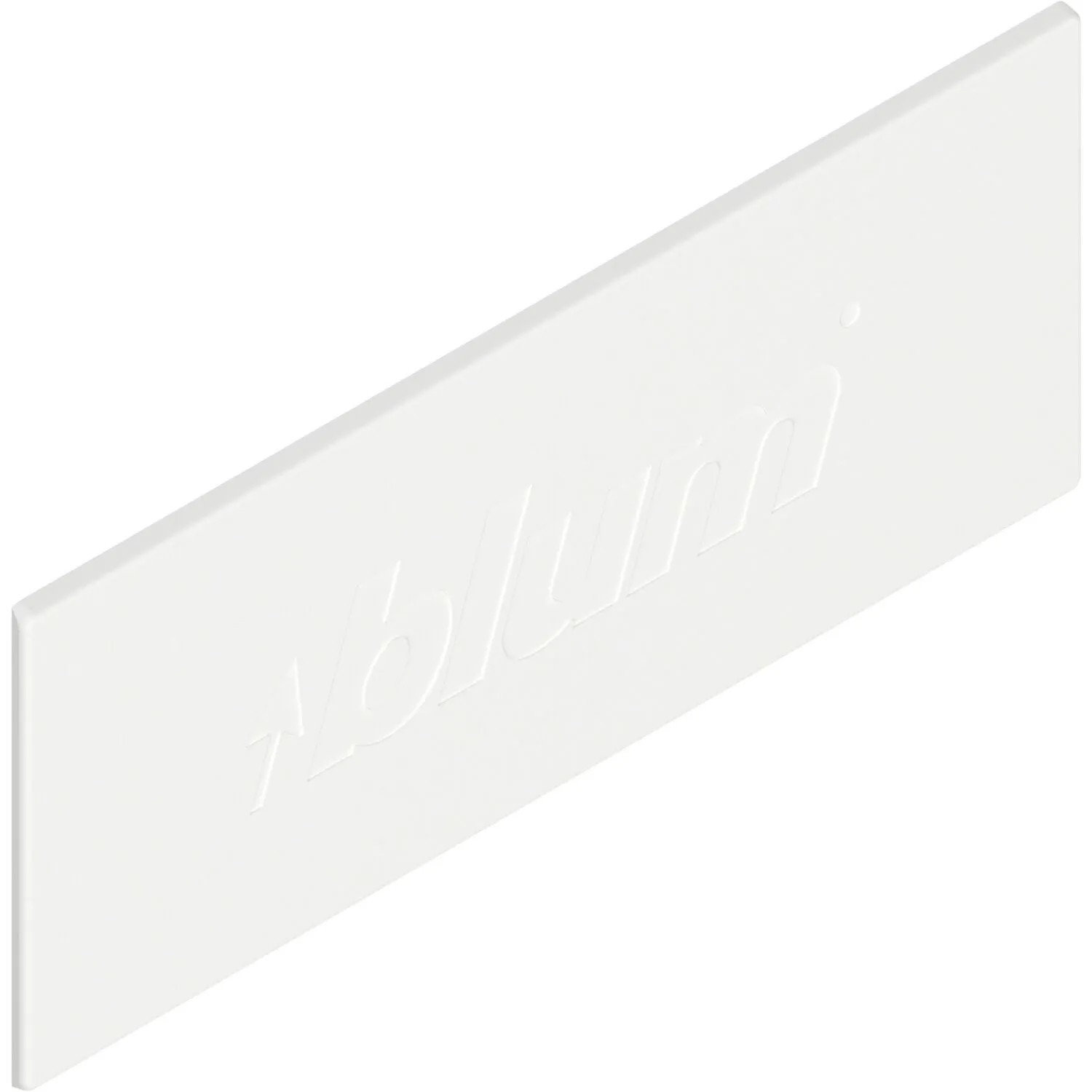 Blum Abdeckkappe Tandembox antaro mit Blum Logo Kunststoff Seidenweiß