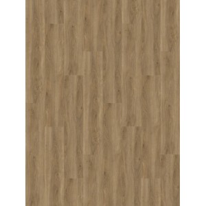 Klick-Vinylboden Eiche Athen, Detailansicht der Holzoptik, geeignet für Fußbodenheizung und Feuchträume.