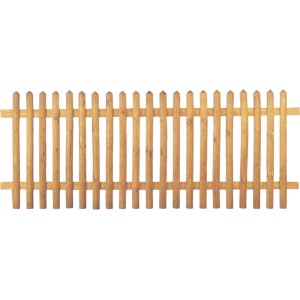 Brauner T & J Senkrechtzaun, 250x150 cm, Lattenzaun für den Garten.