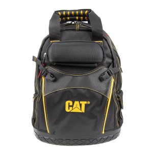 Cat Werkzeugrucksack 45 cm Professional in Schwarz-Gold für Arbeitsgürtel & Arbeitstaschen.