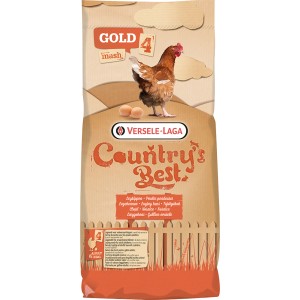 Versele-Laga Country's Best Gold 4 Mash 20kg, Geflügelfutter für Legehennen.
