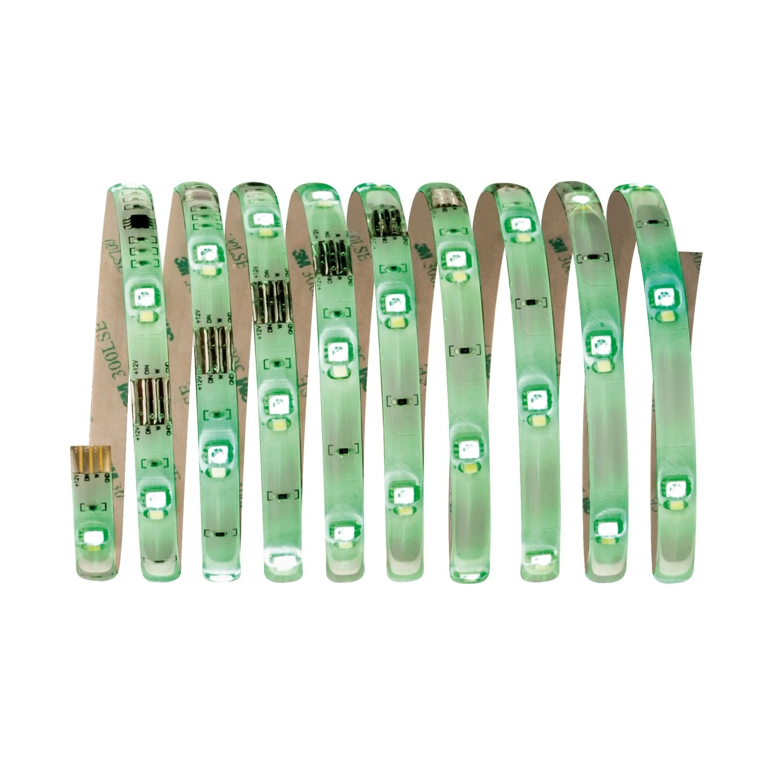 Paulmann LED Stripe Set, 3m, mit Farbwechsel. Flexibel, selbstklebend, kürzbar. Ideal für indirekte Beleuchtung.
