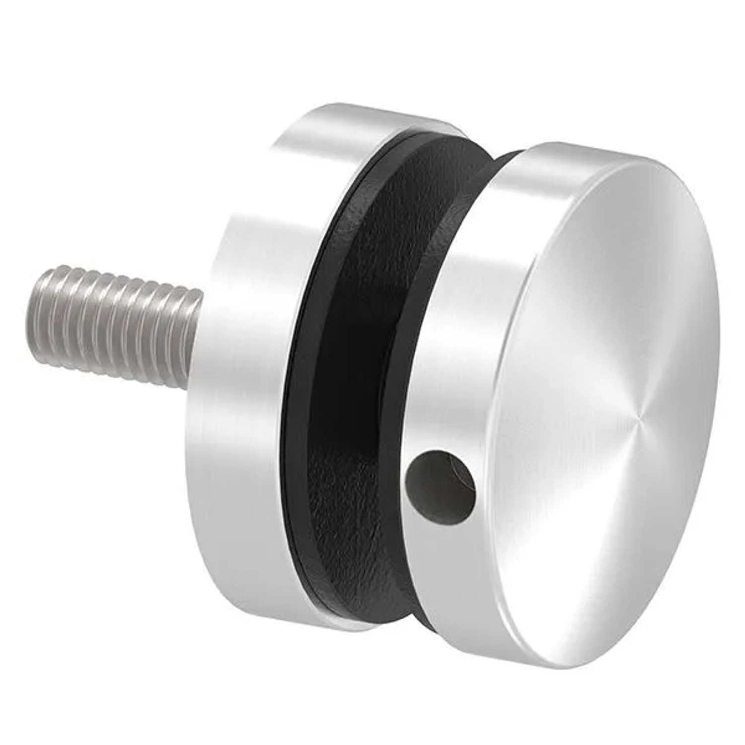 FeNau Glaspunkthalter Edelstahl V2A Ø 40 mm Flach Punkthalter