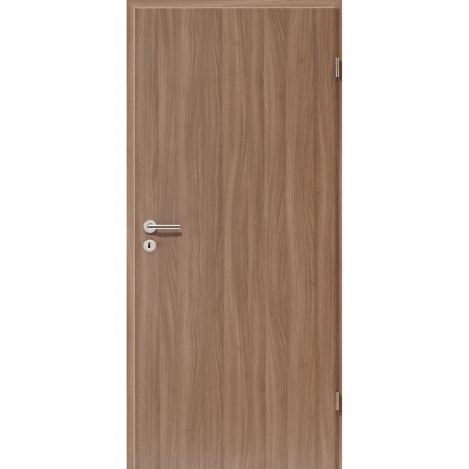 Zimmertür Dekor Nussbaum Holznachb. (GA736) 86 cm x 198,5 cm Anschlag L
