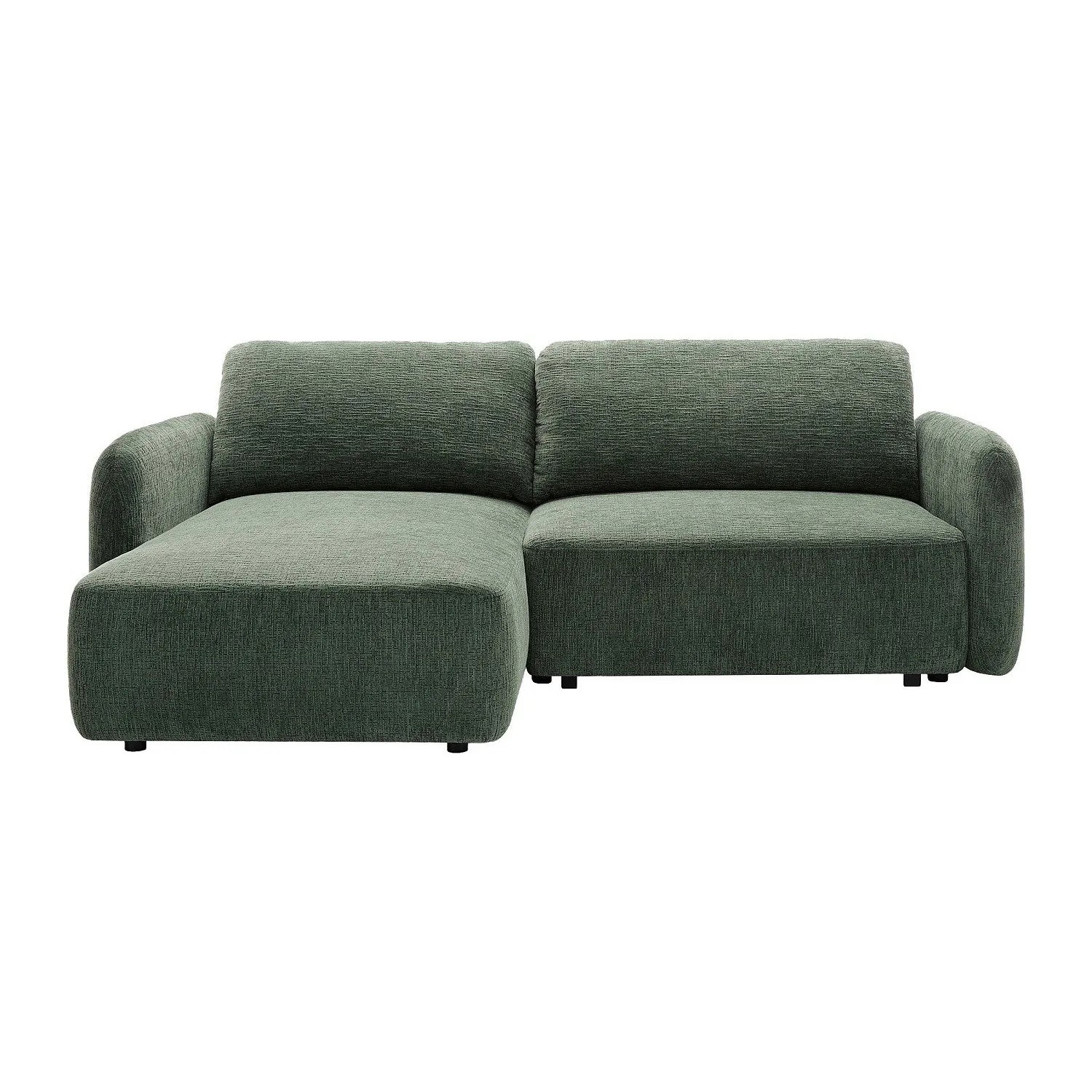 Vente-unique Schlafsofa Plufati Tannengrün 230 cm