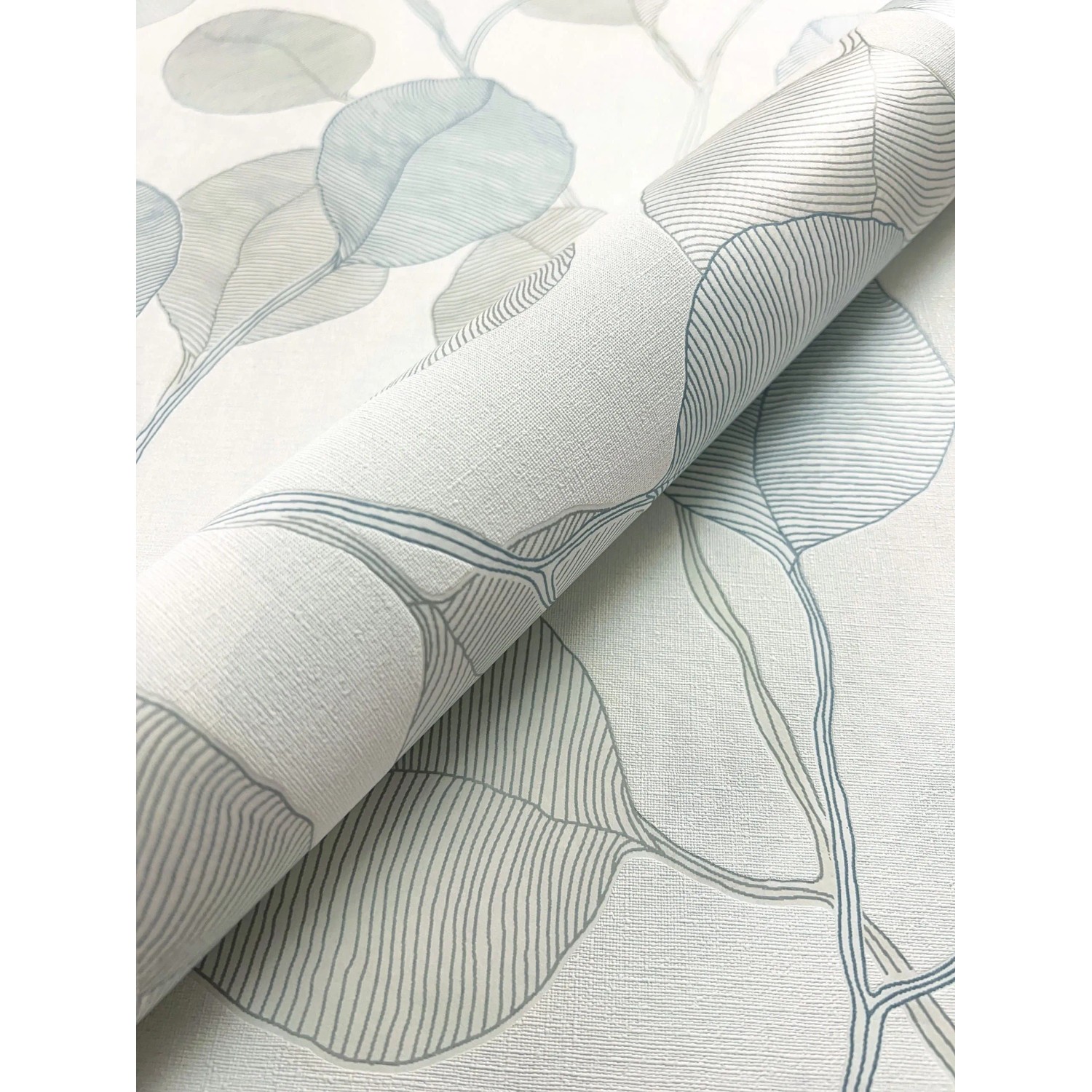 Newroom Vliestapete Nerin White Blätter Floral FSC® günstig online kaufen