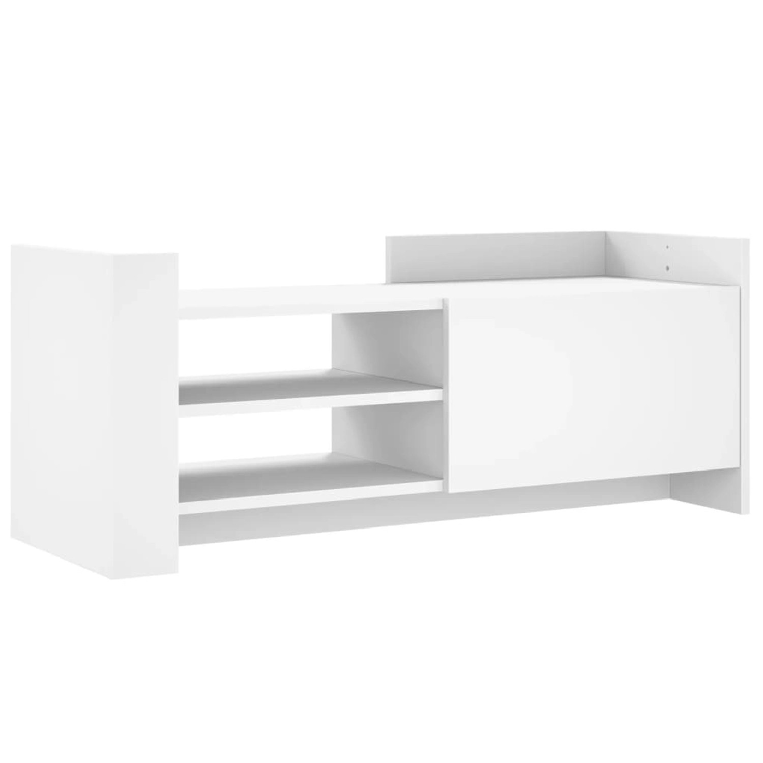vidaXL TV-Schrank Weiß 100x35x40 cm Holzwerkstoff 848374 günstig online kaufen