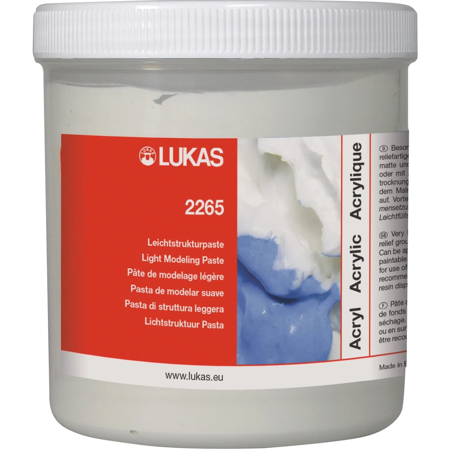 Lukas Leichtstrukturpaste 250 ml