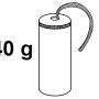 Kirchhoff Dichtungshanf im Spender, 40g, für Sanitär- und Heizungsinstallationen.