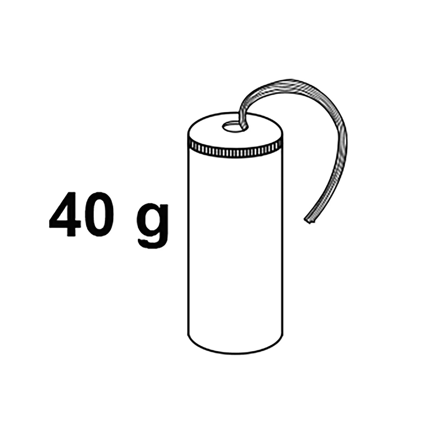 Kirchhoff Dichtungshanf im Spender, 40g, für Sanitär- und Heizungsinstallationen.