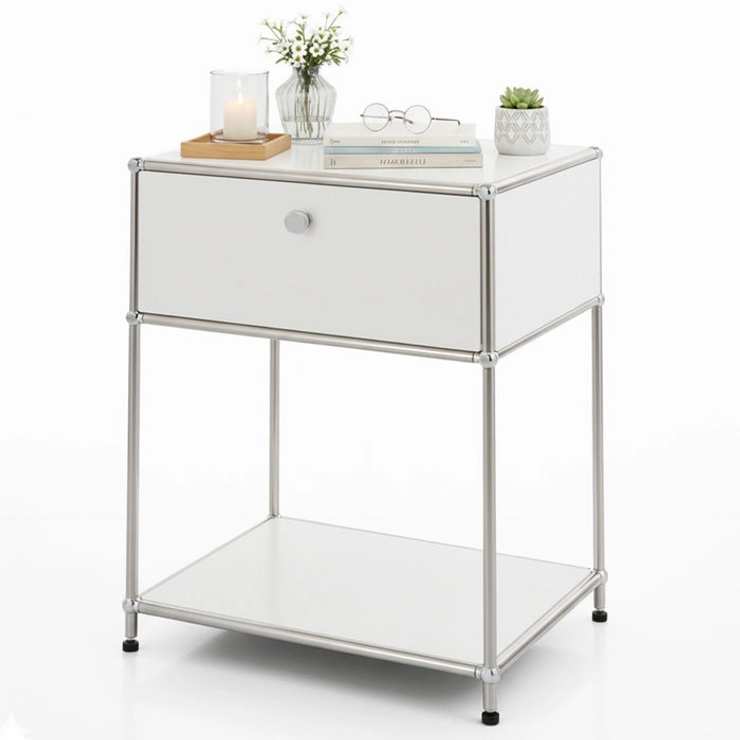 Floordirekt Metallregal Concept Epure MK-139 Beistelltisch 50 x 40 x 63 cm günstig online kaufen