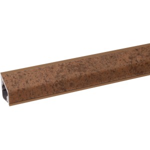 Kaindl Wandabschlussleiste Beton Cortenstahl, 410cm, zur Abdichtung von Arbeitsplatten.