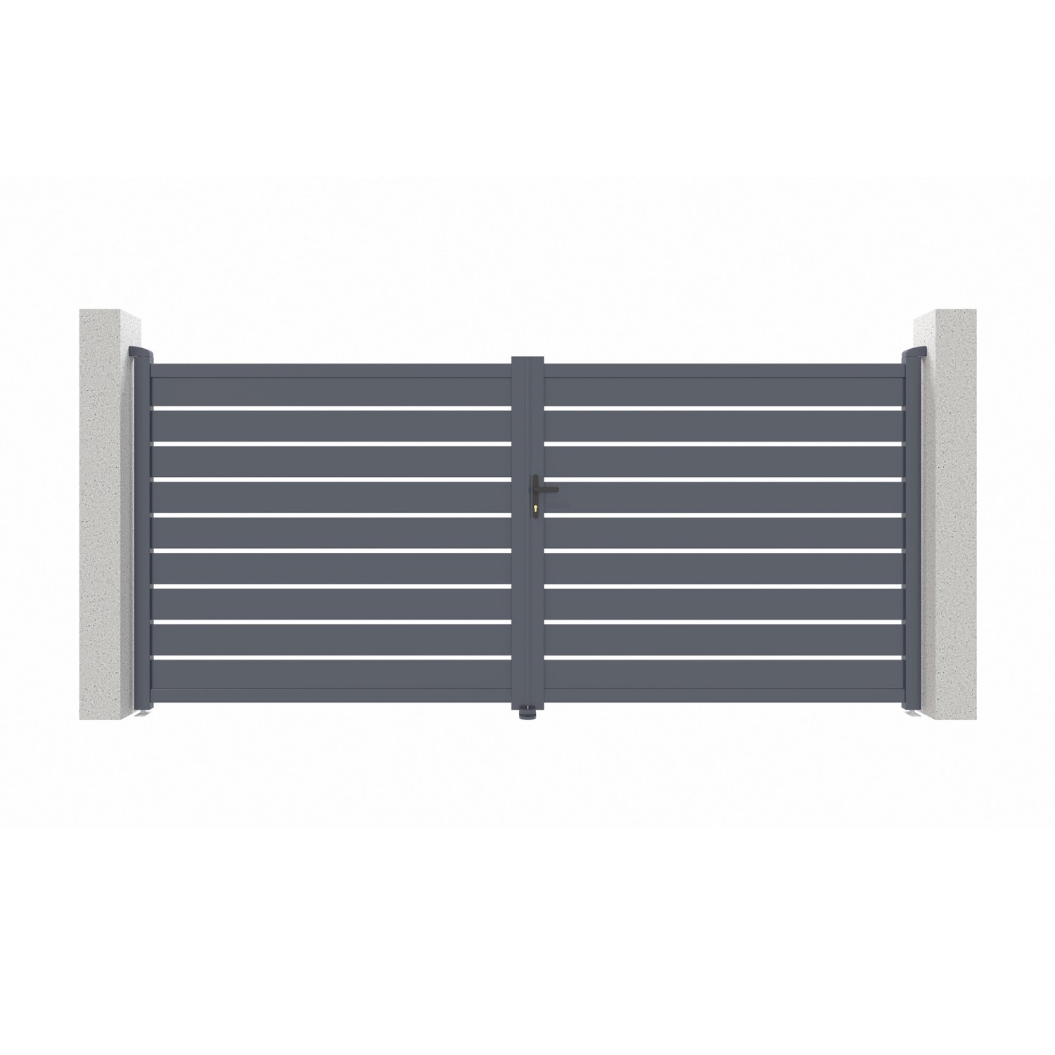 Casanoov Flügeltor 3 5M Vogel H 180Cm & Gartentür 1M Vogel H 180Cm Aluminiu günstig online kaufen