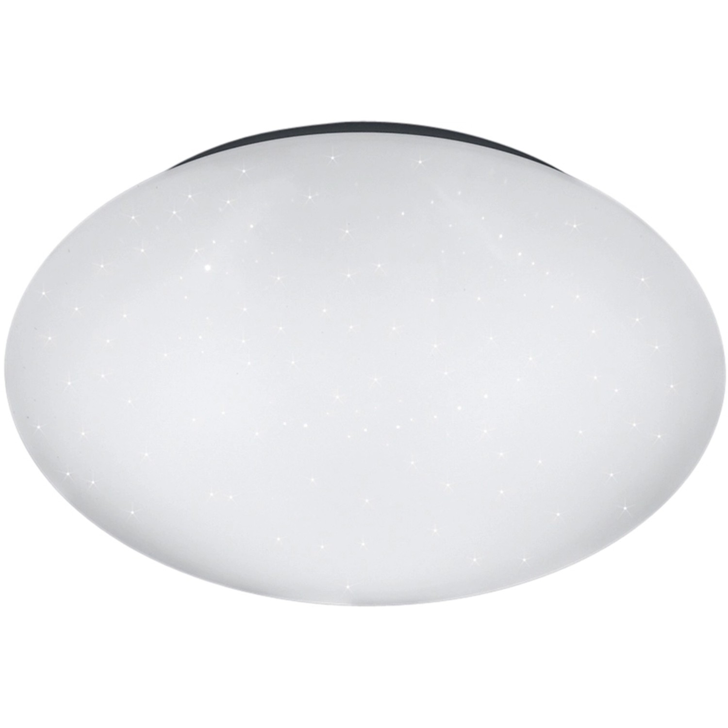 LED-Deckenleuchte Weiß Ø 27 cm Sternenhimmel