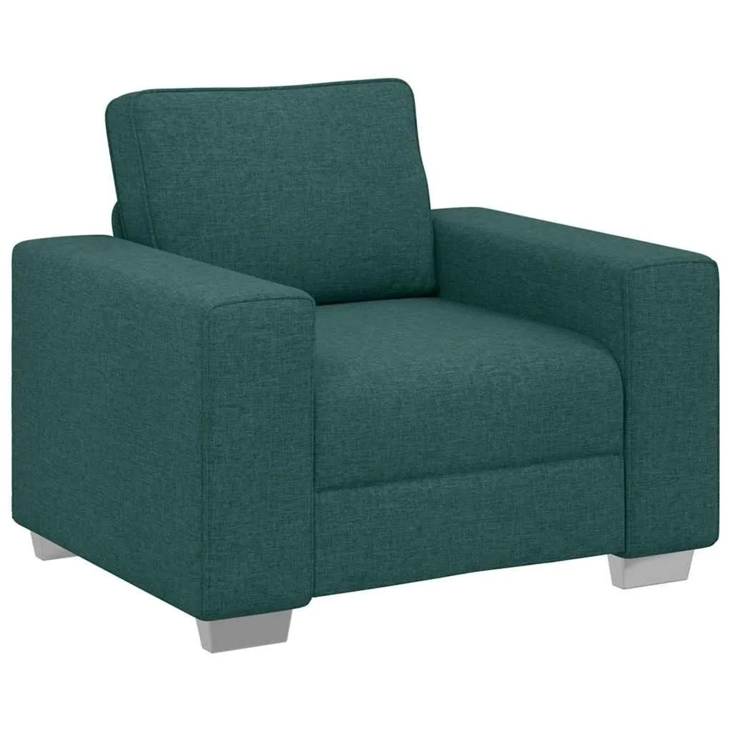 vidaXL Sofa Dunkelgrün 100 x 80 x 82 cm Stoff 4105212