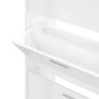 vidaXL Schuhschrank Hochglanz-Weiß 63x24x103 cm Holzwerkstoff 342554_6