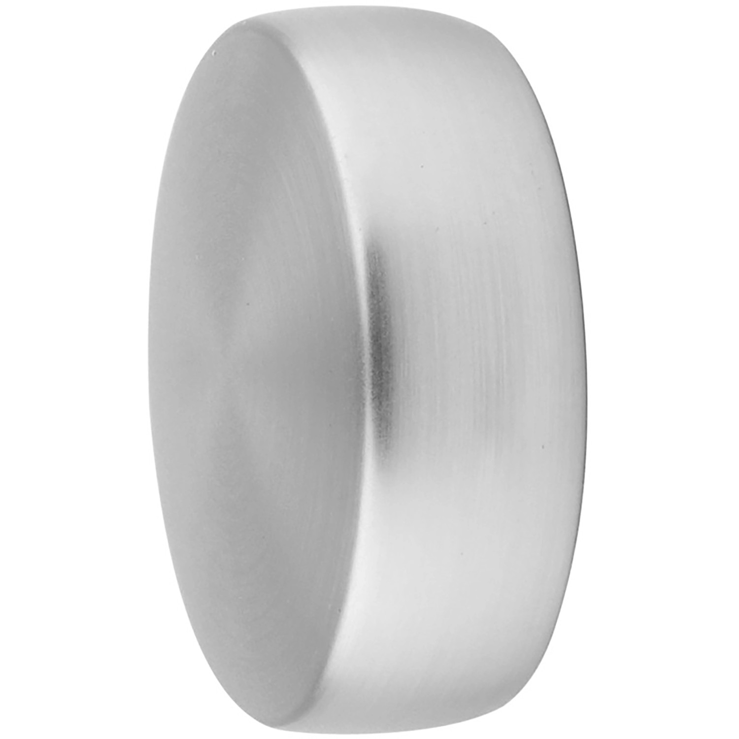 Mydeco Gardinenstange-Endstück Cap Edelstahl-Optik Ø 2,5 cm