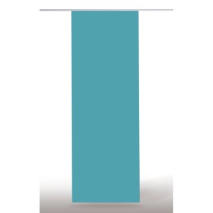 Bestlivings Flächenvorhang Ellen in Türkis: Moderner Fenstervorhang für Wohnzimmer, Schlafzimmer und Kinderzimmer.