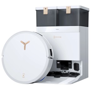 ECOVACS DEEBOT T50 MAX PRO OMNI Saug- und Wischroboter mit Reinigungsstation.