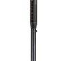 Schwarzer Standventilator Silent, Ø 40 cm, 135 cm hoch, mit Fernbedienung.