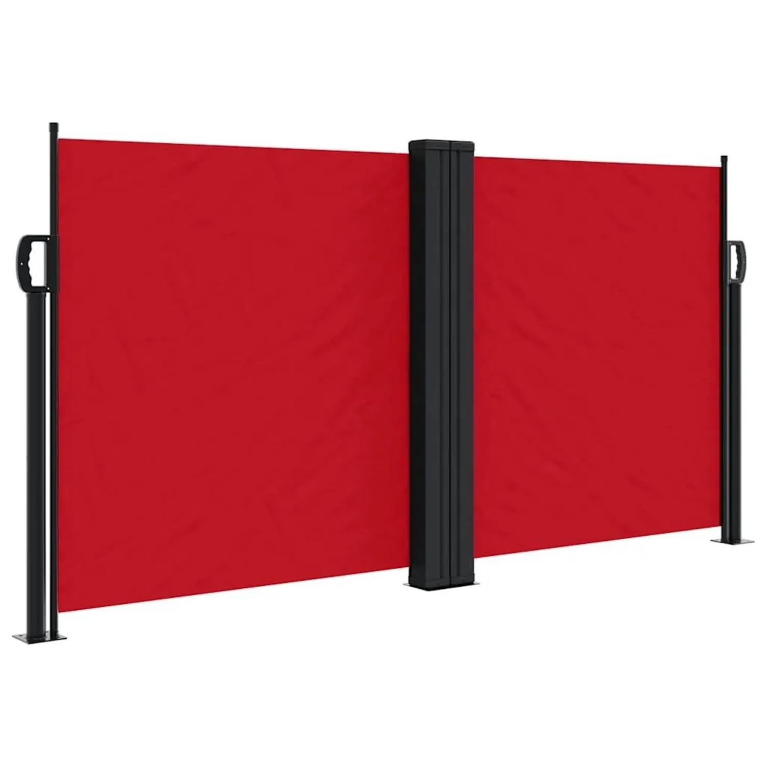 vidaXL Seitenmarkise Ausziehbar Rot 120x600 cm 4004597