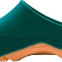 Gartenclog in Grün-Braun, Größe 45/46, ideal für Gartenarbeit und Freizeit.