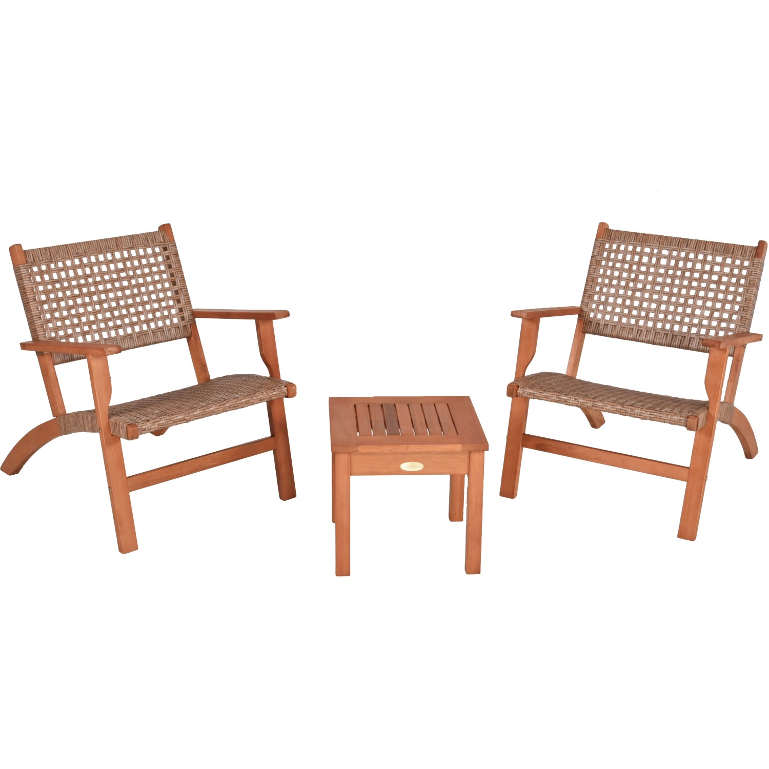 Garden Pleasure Sitzgruppe Sonora 140 cm x 75 cm x 140 cm Teak FSC®