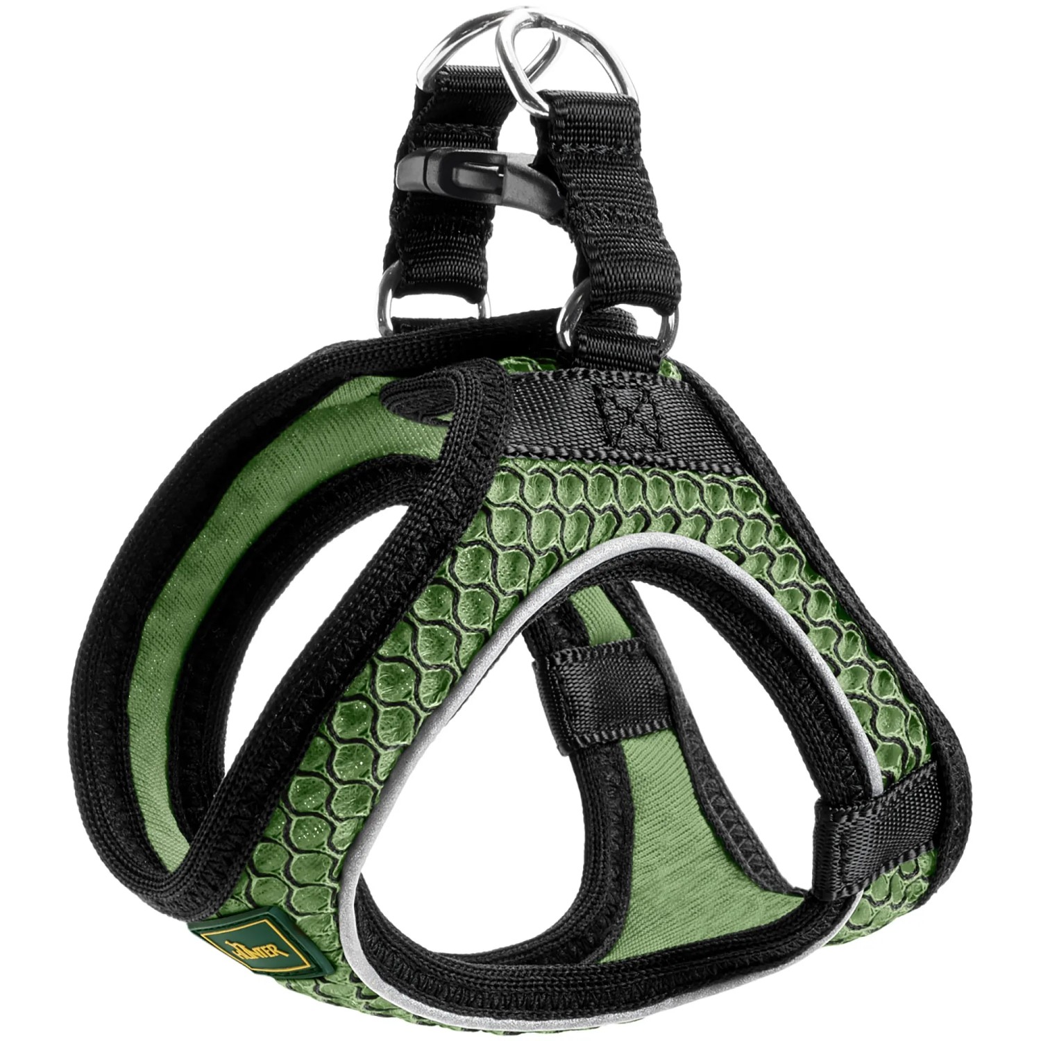 Hunter Hundegeschirr Hilo Comfort Gr. M Lindgrün