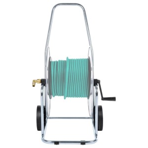 vidaXL Schlauchwagen für 80 m Schlauch Stahl 4005283