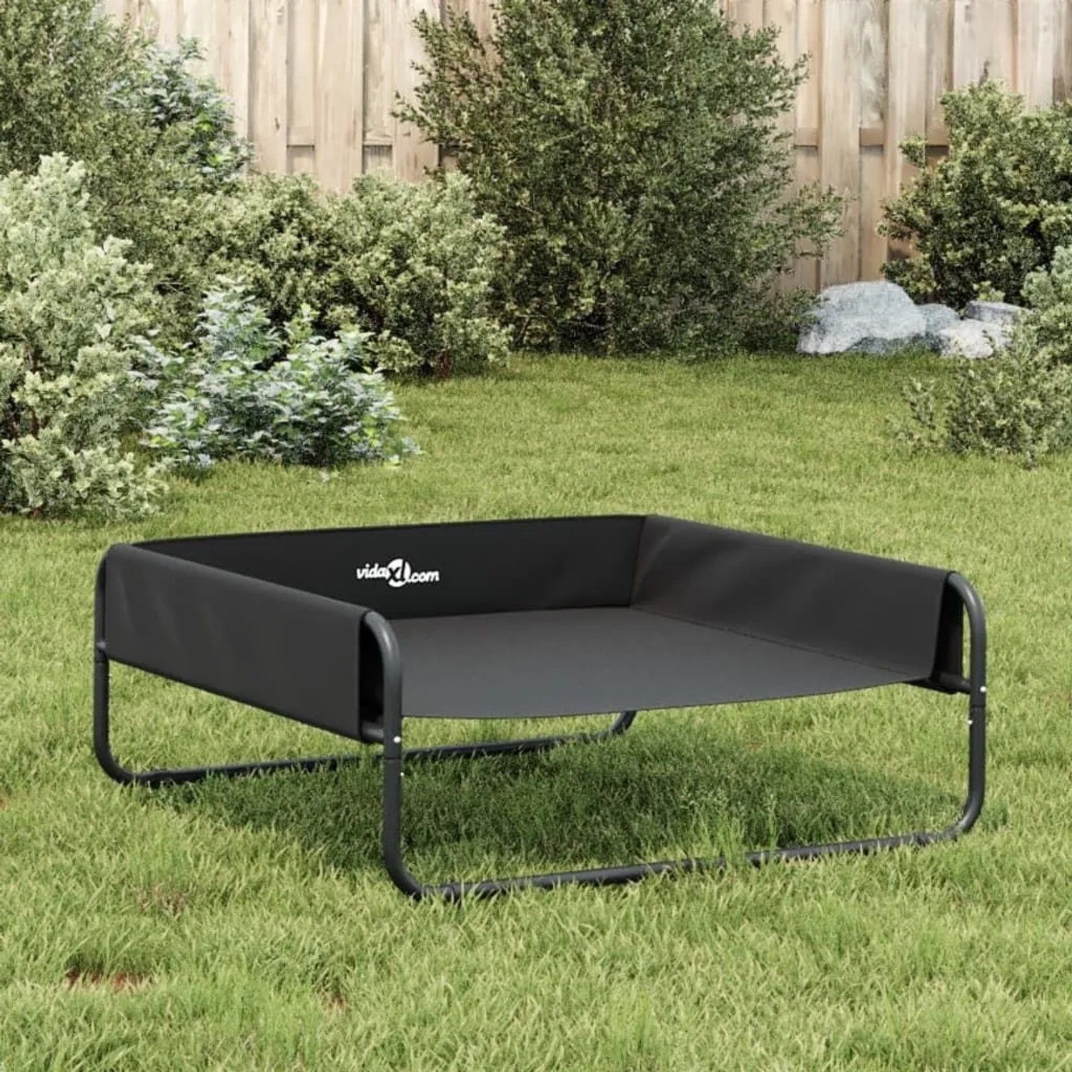 vidaXL Hundebett Erhöht Anthrazit Oxford-Gewebe und Stahl 172602_4