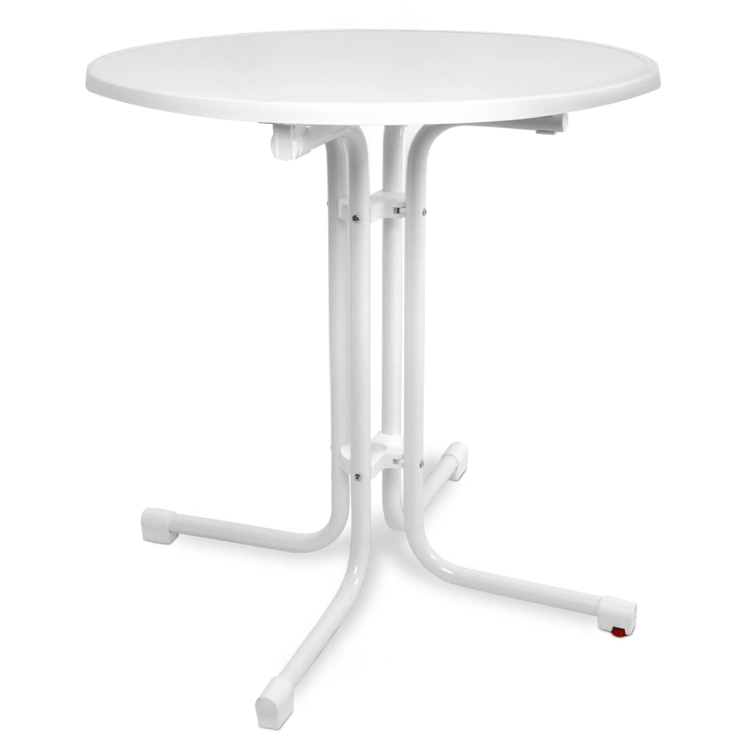 Beautissu Bistroni Bistrotisch Ø70xH70cm Weiß günstig online kaufen