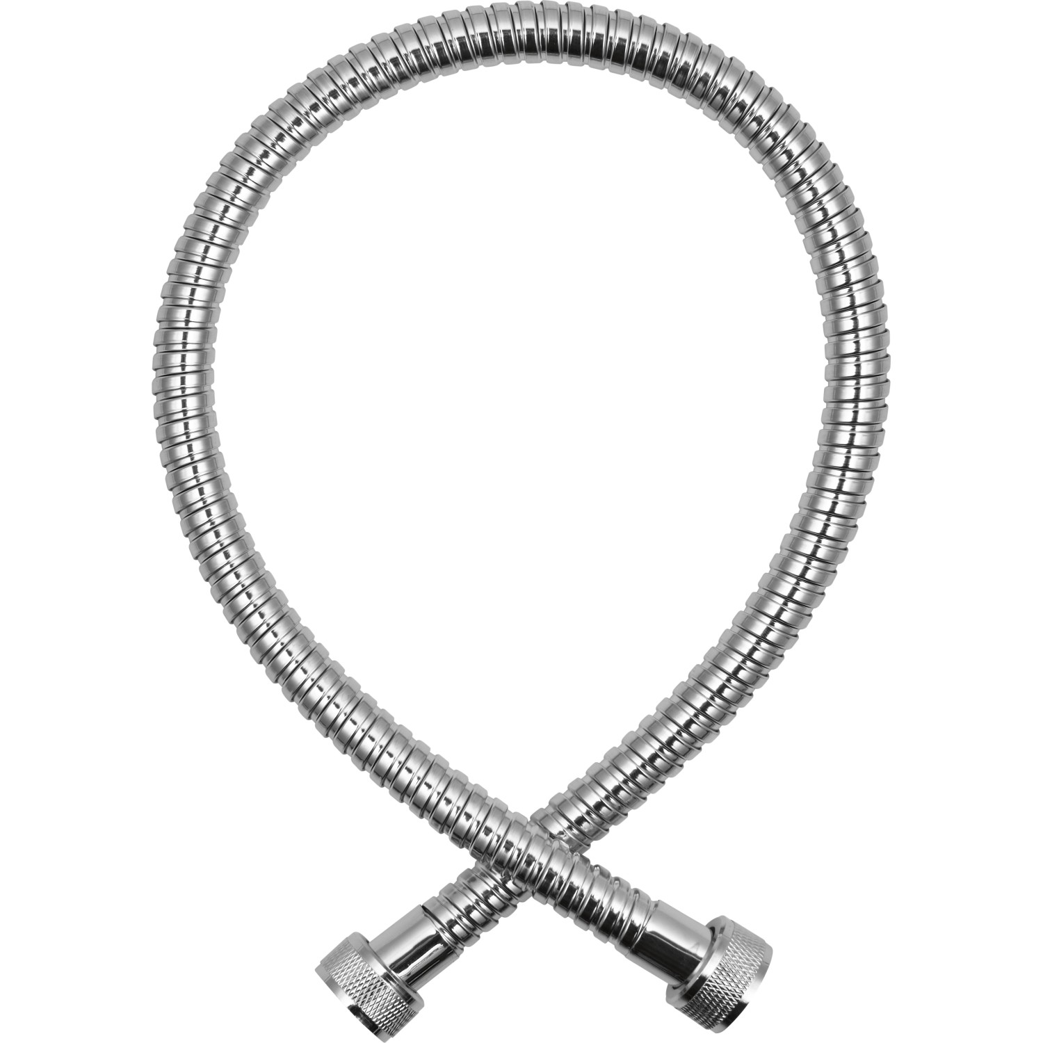 Anschlussschlauch für baliv Überkopfbrause-Set KBS-21-30, verchromt.