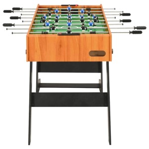 vidaXL Klappbarer Kickertisch 121 x 61 x 80 cm Hellbraun 91941
