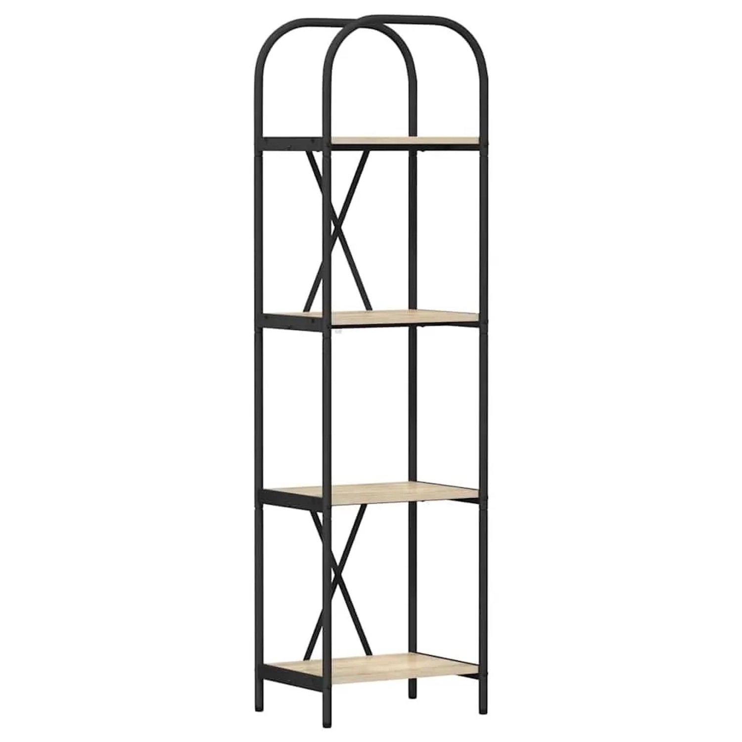 vidaXL Bücherregal Sonoma-Eiche 40 x 30 x 146 cm Holzwerkstoff 879876 günstig online kaufen