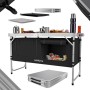 24MOVE Campingküche Praia, faltbar mit Alu-Arbeitsplatte und Tragetasche. Ideal für Camping & Outdoor.