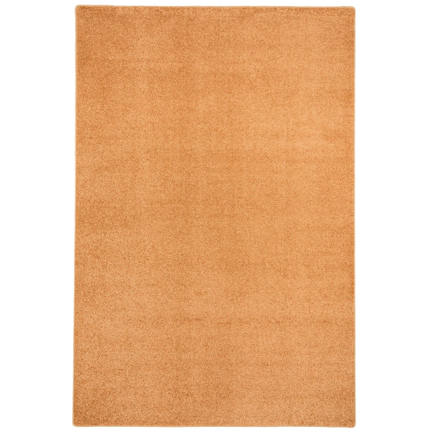 Snapstyle Hochflor Teppich Luna in Terrakotta, 200x250cm. Weicher Velours Teppich für Wohnräume.