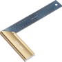 LUX Anschlagwinkel Comfort 250 mm aus Stahl, ein Messwerkzeug zum Prüfen von rechten Winkeln.