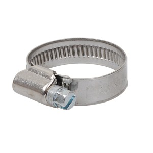 Kirchhoff Schlauchklemme, 23-35 mm, Edelstahl, 2er-Pack. Robuste Klemme für Wasserschläuche.