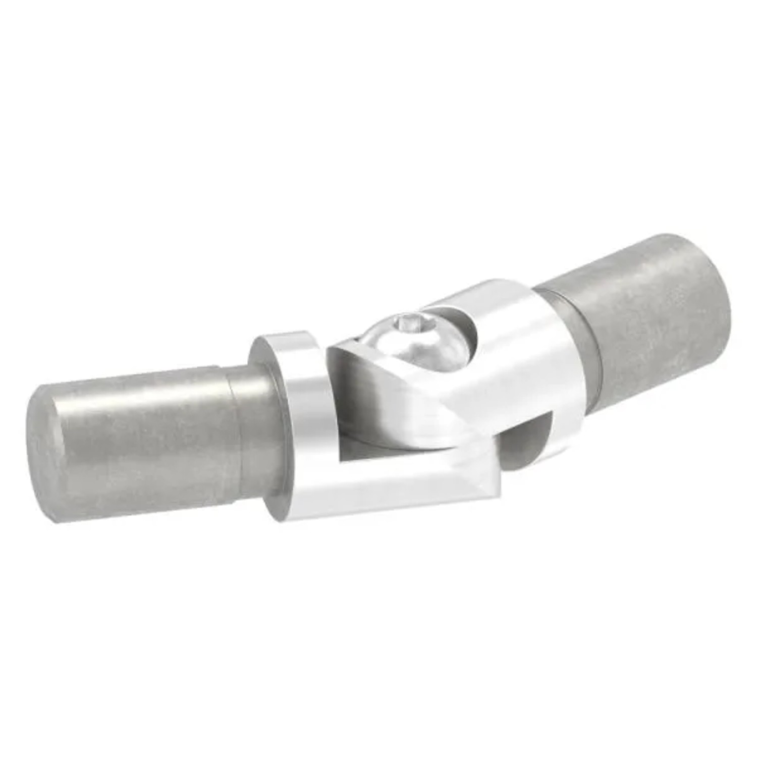 FeNau Rohrverbinder V2A Für Rohr Ø 12 X 1,5 mm Mit Gelenk 0-100 Grad Verstellbar
